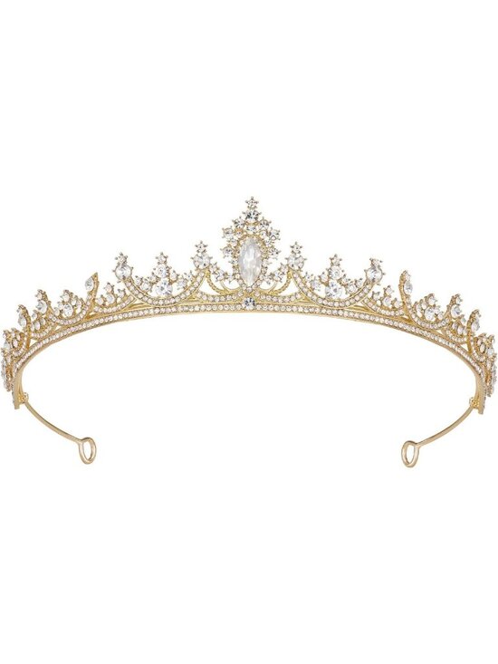 Elegant Crystal Tiara Crown for Brides | Rhinestone Headband for Prom & Pageants